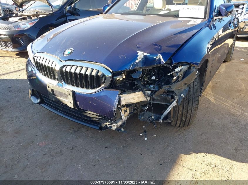 2019 BMW 330I WBA5R1C55KAK12718