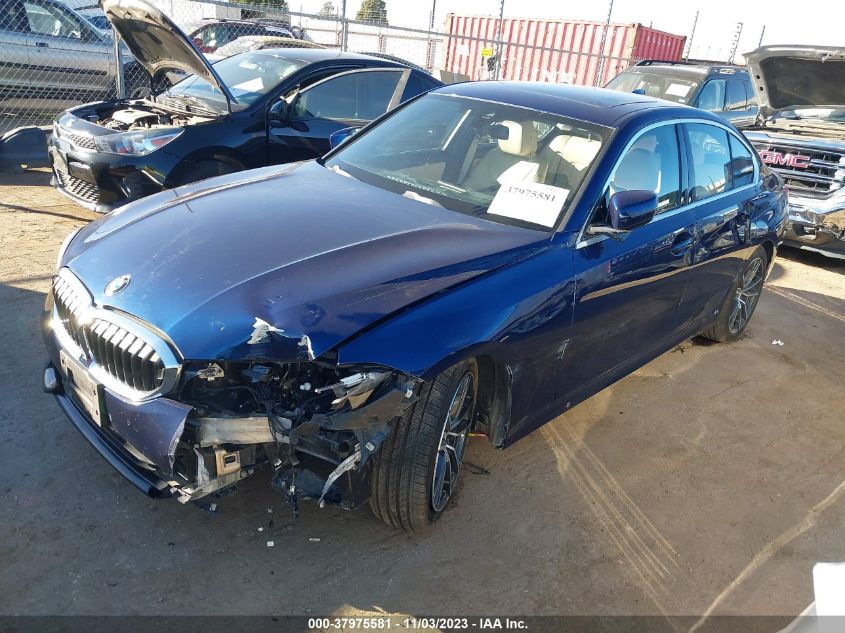 2019 BMW 330I WBA5R1C55KAK12718