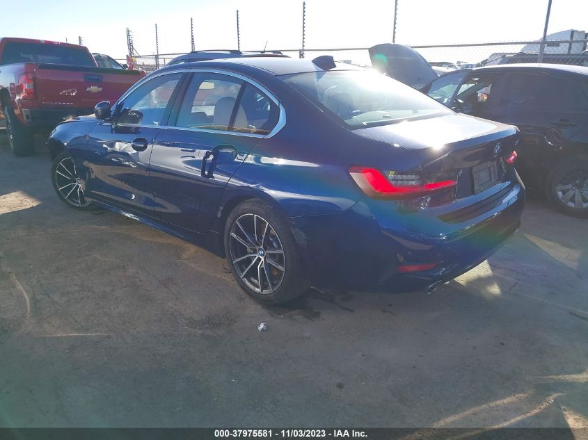 2019 BMW 330I WBA5R1C55KAK12718