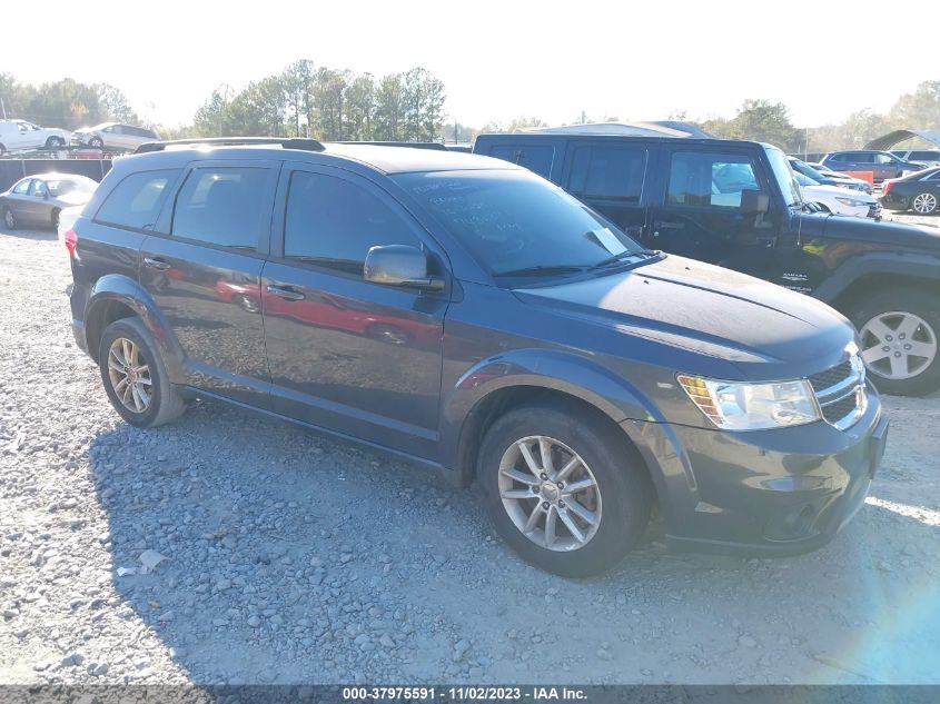 2015 DODGE JOURNEY SXT - 3C4PDCBG9FT743637