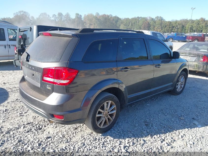 2015 DODGE JOURNEY SXT - 3C4PDCBG9FT743637
