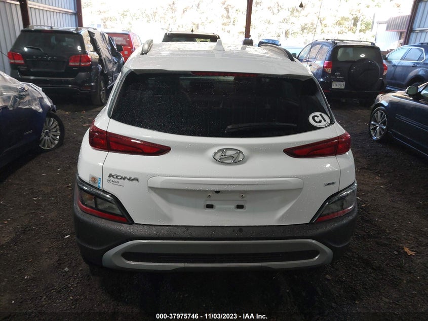 VIN KM8K3CAB2PU957858 2023 HYUNDAI KONA SEL