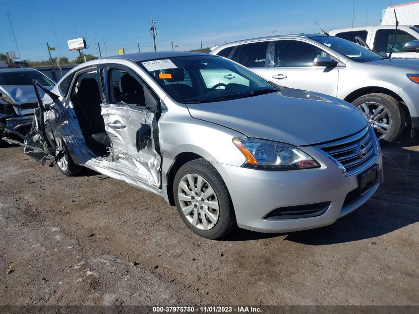 2015 NISSAN SENTRA SV - 3N1AB7AP2FY316388