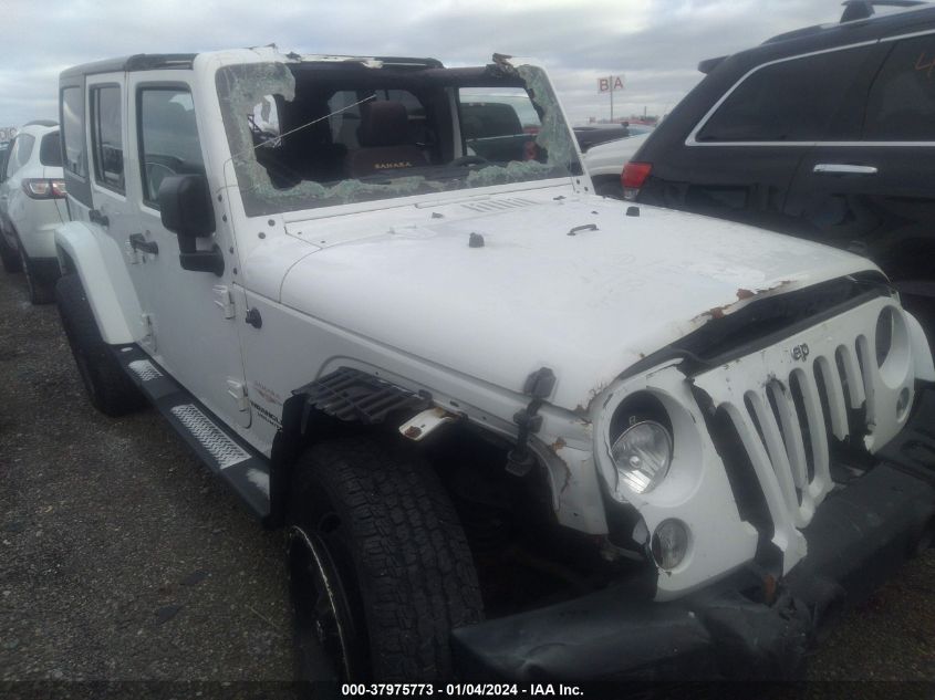 2015 JEEP WRANGLER UNLIMITED SAHARA - 1C4BJWEG9FL583058