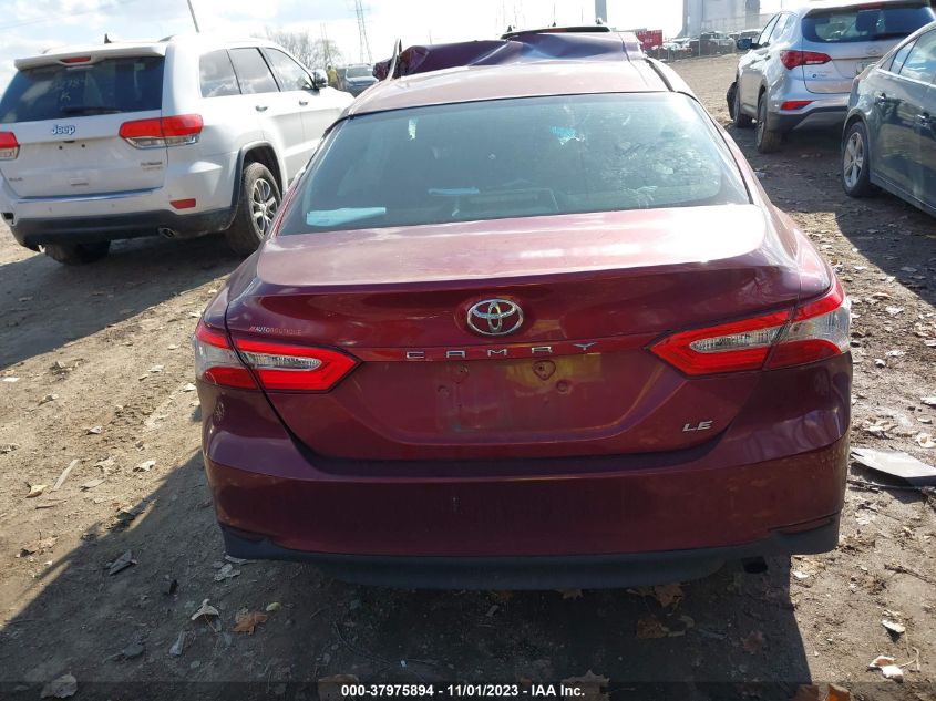 2018 TOYOTA CAMRY LE - 4T1B11HK5JU513638