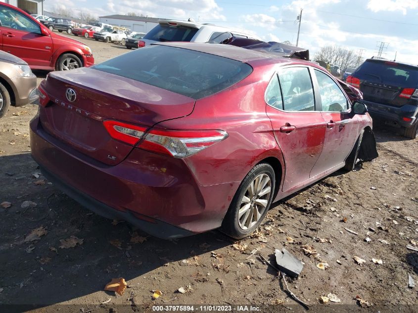 2018 TOYOTA CAMRY LE - 4T1B11HK5JU513638