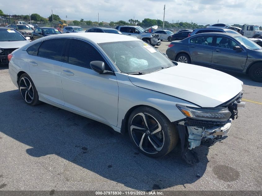 1HGCV1F31NA101766 HONDA ACCORD SEDAN SPORT 2022