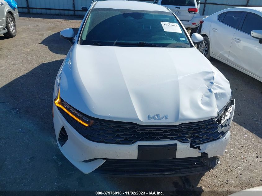 2022 KIA K5 LXS - 5XXG14J25NG139307