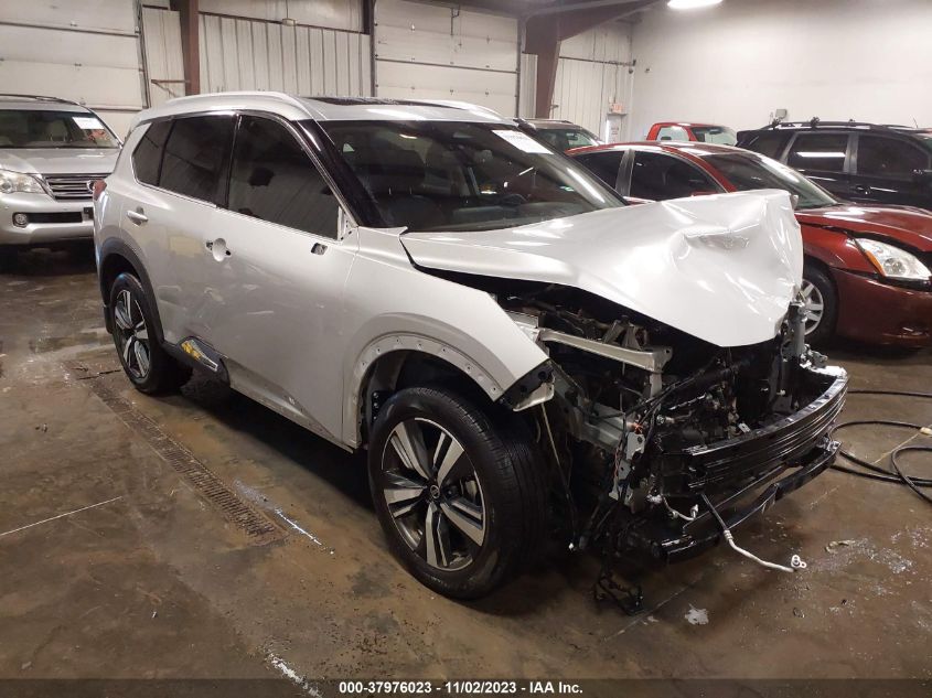 JN8AT3DD3MW309284 NISSAN ROGUE PLATINUM INTELLIGENT AWD 2021