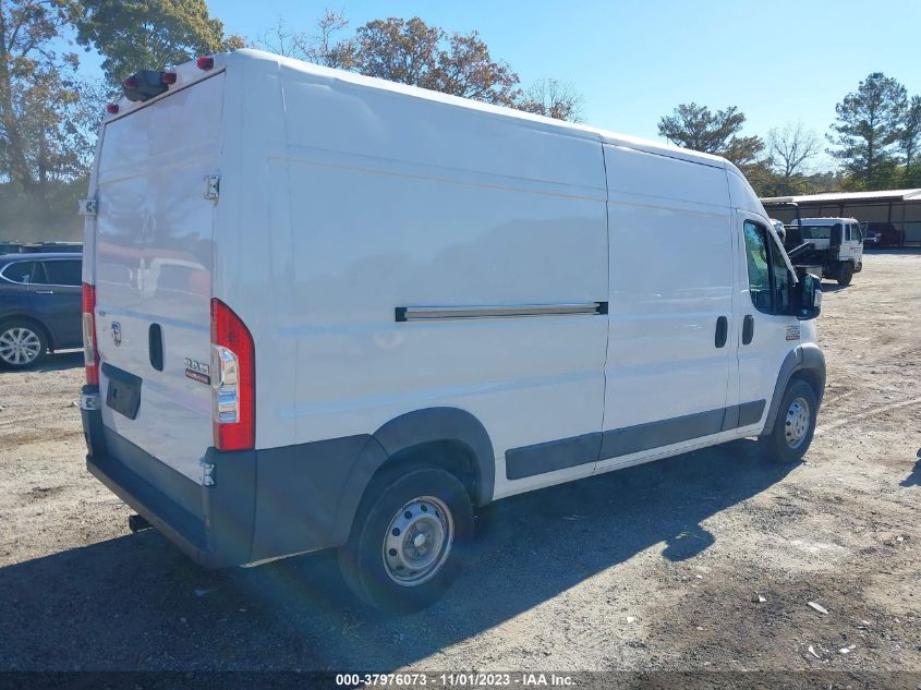 2018 RAM PROMASTER 2500 HIGH ROOF 159" WB 3C6TRVDG9JE148638