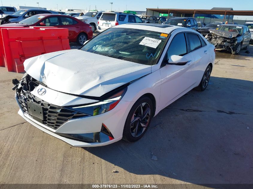 2022 HYUNDAI ELANTRA LIMITED - 5NPLP4AG5NH058675