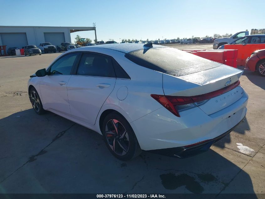 2022 HYUNDAI ELANTRA LIMITED - 5NPLP4AG5NH058675