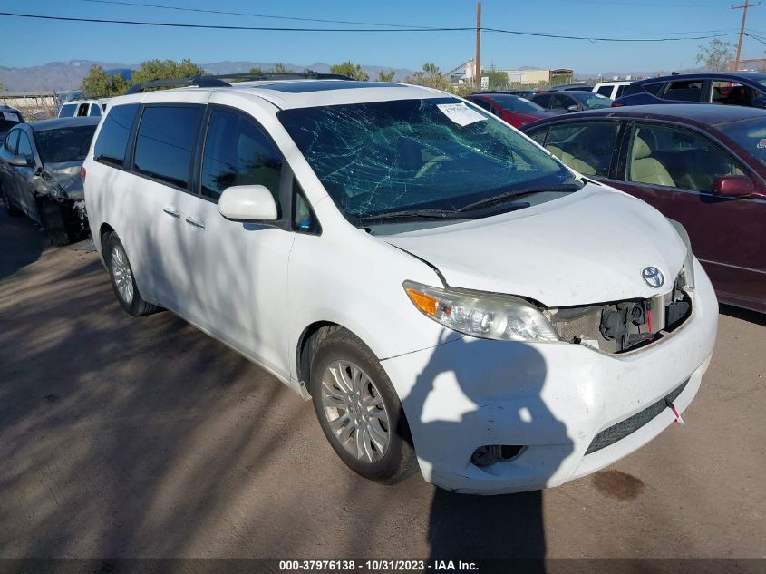 2013 TOYOTA SIENNA XLE V6 8 PASSENGER - 5TDYK3DC5DS353999