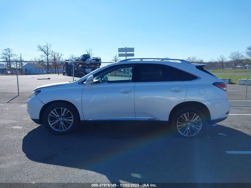 2013 LEXUS RX 450H JTJBC1BA6D2065535