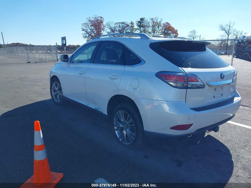 2013 LEXUS RX 450H JTJBC1BA6D2065535