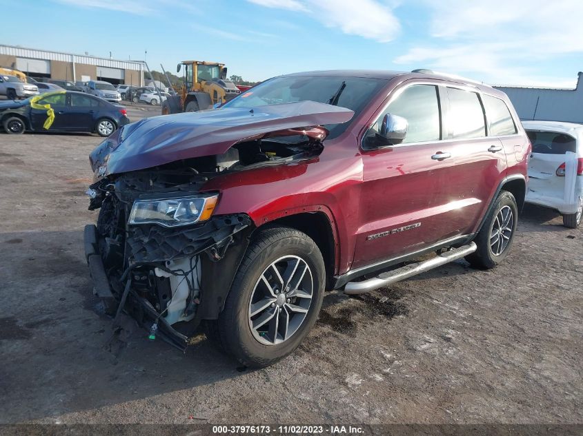 VIN 1C4RJEBG1JC153756 2018 JEEP GRAND CHEROKEE LIMITED 4X2