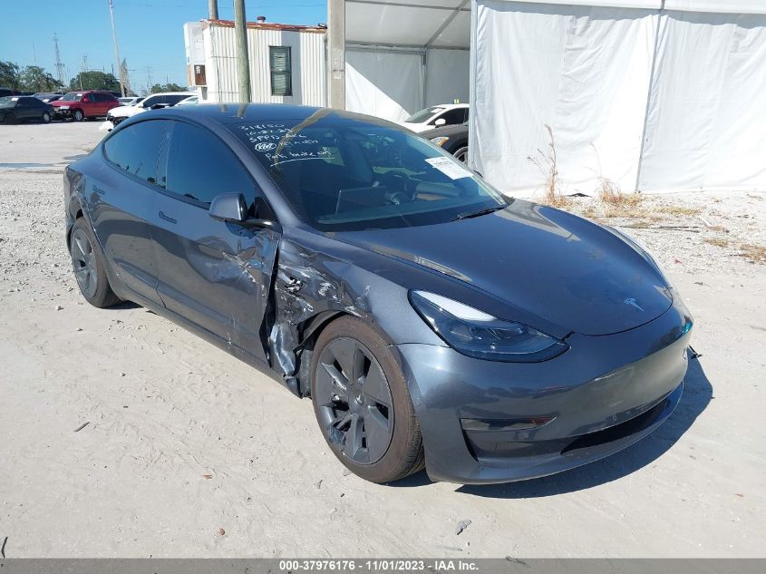 5YJ3E1EBXNF316092 TESLA MODEL 3 LONG RANGE DUAL MOTOR 2022
