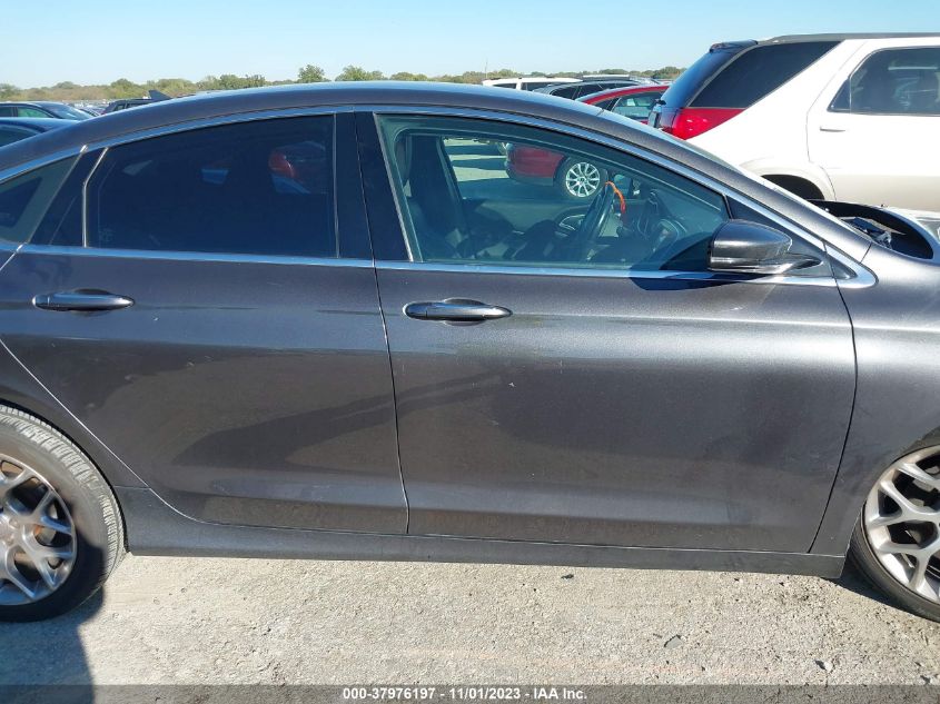 2015 CHRYSLER 200 C - 1C3CCCEG8FN673940
