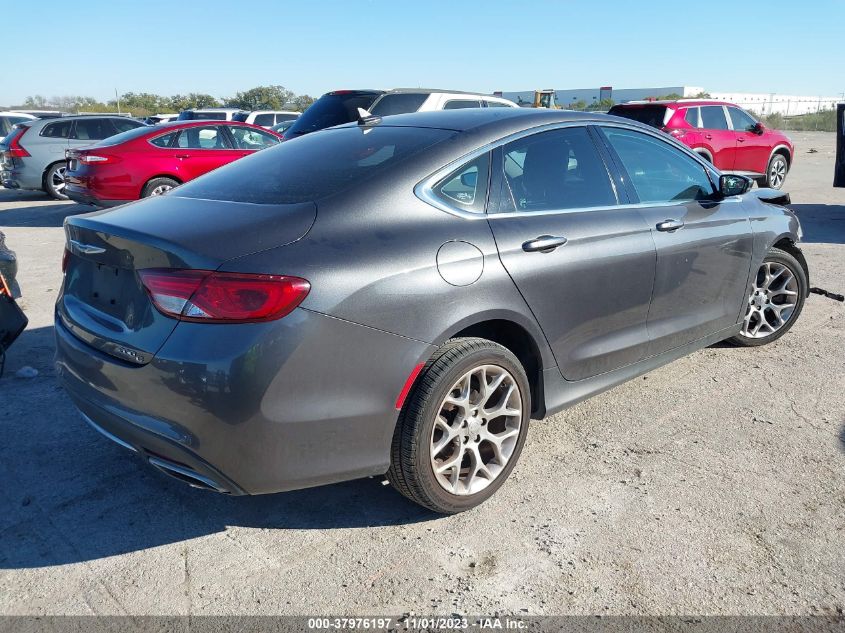 2015 CHRYSLER 200 C - 1C3CCCEG8FN673940