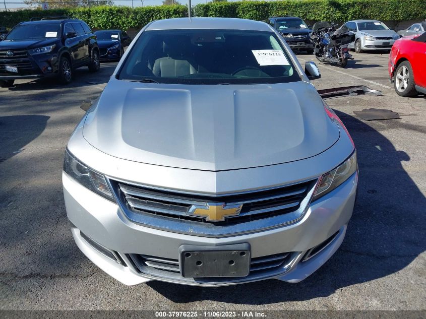 2016 CHEVROLET IMPALA LTZ - 2G1145S39G9123687