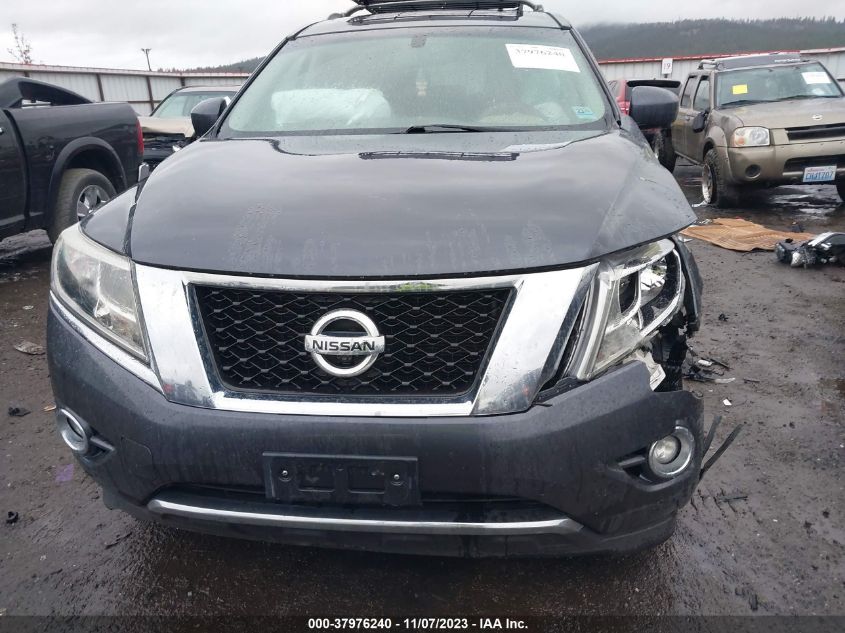 2013 NISSAN PATHFINDER S/SV/SL/PLATINUM - 5N1AR2MNXDC626375