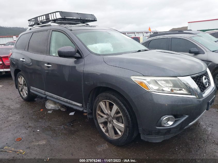 2013 NISSAN PATHFINDER S/SV/SL/PLATINUM - 5N1AR2MNXDC626375