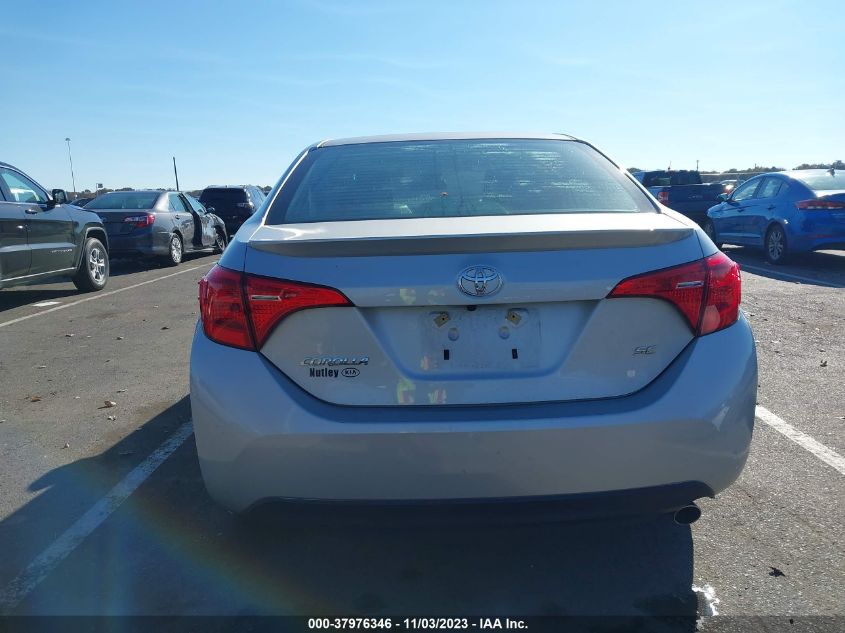 2018 TOYOTA COROLLA L/LE/XLE/SE/XSE - 2T1BURHEXJC077354