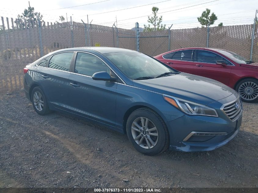 2015 HYUNDAI SONATA SE - 5NPE24AFBFH122724