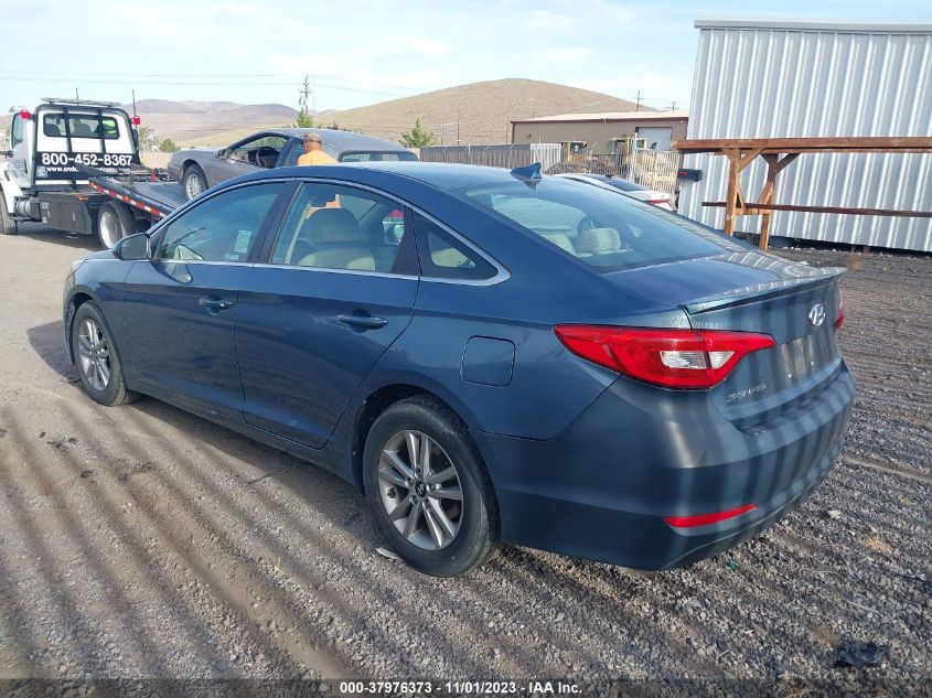 2015 HYUNDAI SONATA SE - 5NPE24AFBFH122724