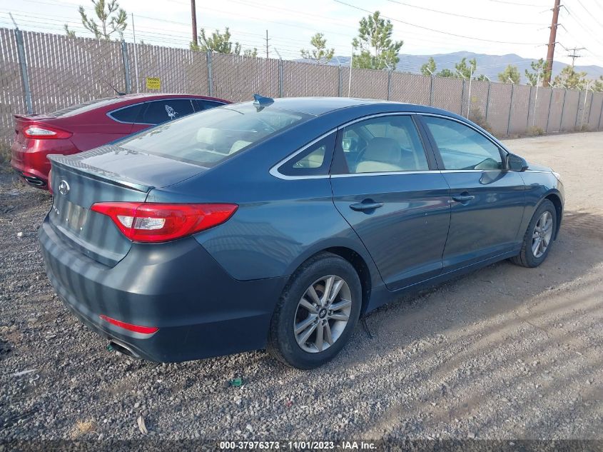 2015 HYUNDAI SONATA SE - 5NPE24AFBFH122724