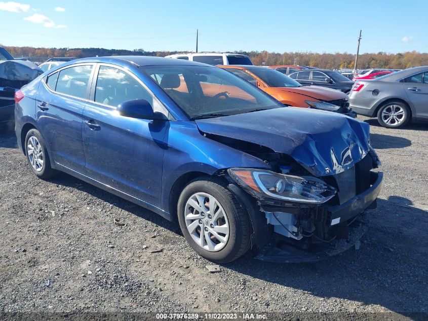 2017 HYUNDAI ELANTRA SE - 5NPD74LFXHH187038