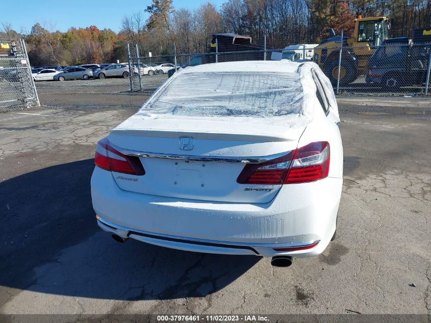 2016 HONDA ACCORD SPORT - 1HGCR2F54GA180249