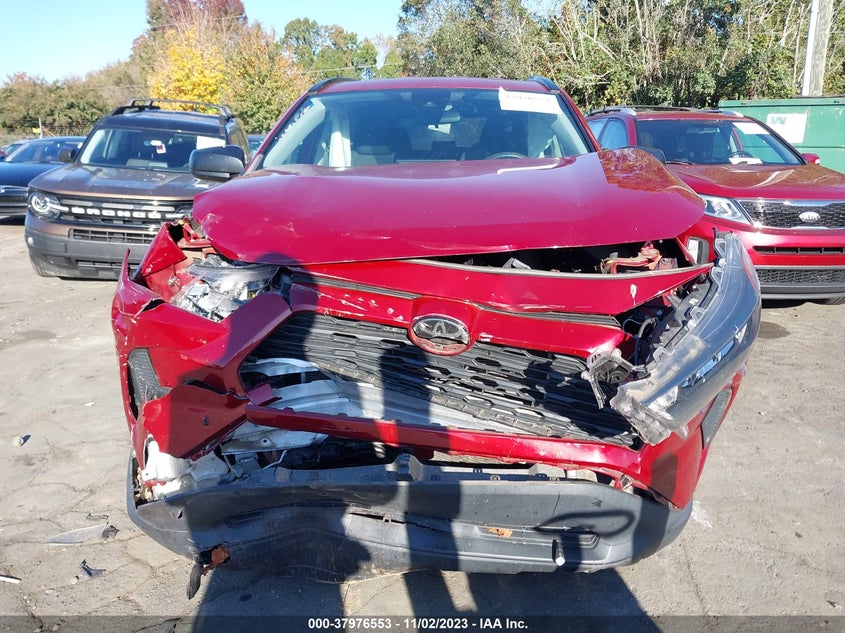 VIN 2T3H1RFV1KC007708 2019 TOYOTA RAV4 LE