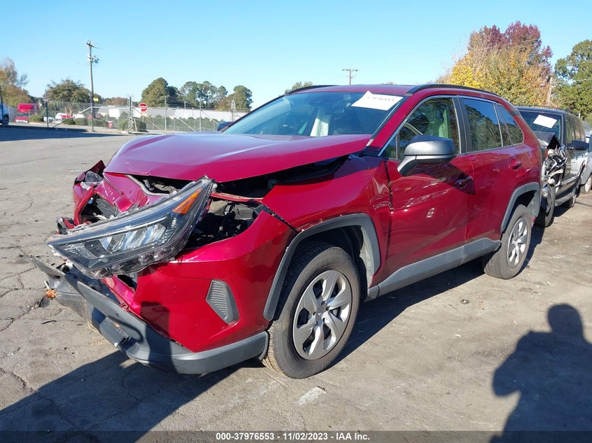 VIN 2T3H1RFV1KC007708 2019 TOYOTA RAV4 LE