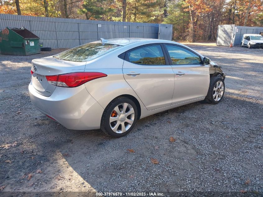 2013 HYUNDAI ELANTRA GLS/LIMITED - KMHDH4AE4DU759790