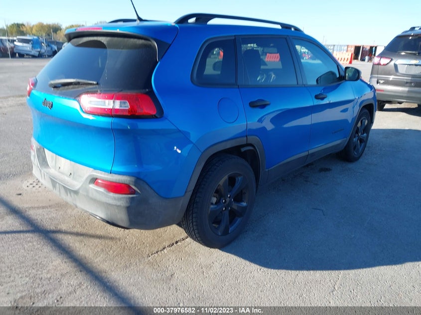 VIN 1C4PJLABXHW660973 2017 JEEP CHEROKEE SPORT