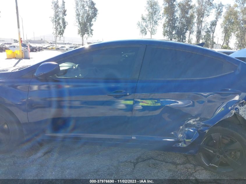 2013 HYUNDAI ELANTRA GLS PZEV - KMHDH4AE6DU753876