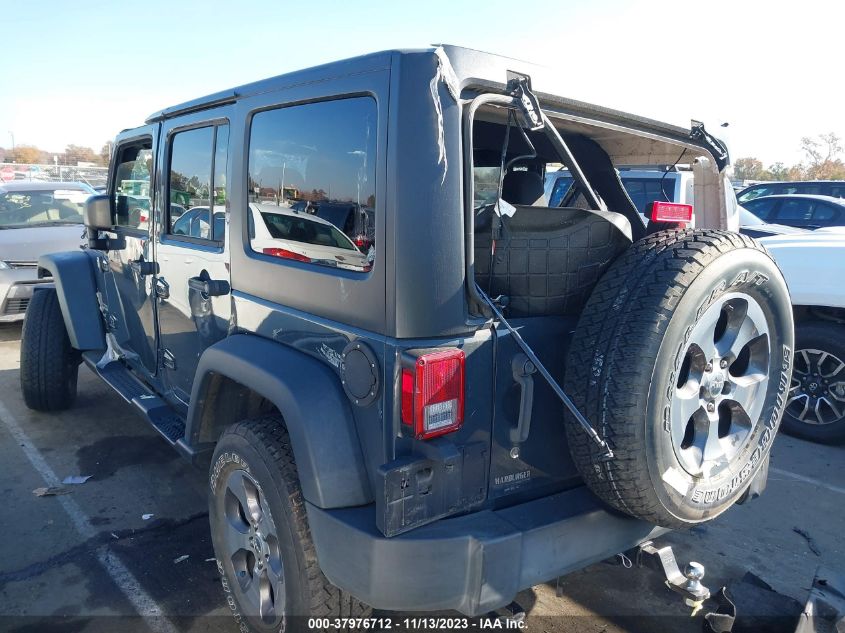 2017 JEEP WRANGLER UNLIMITED SPORT - 1C4BJWDG3HL693981