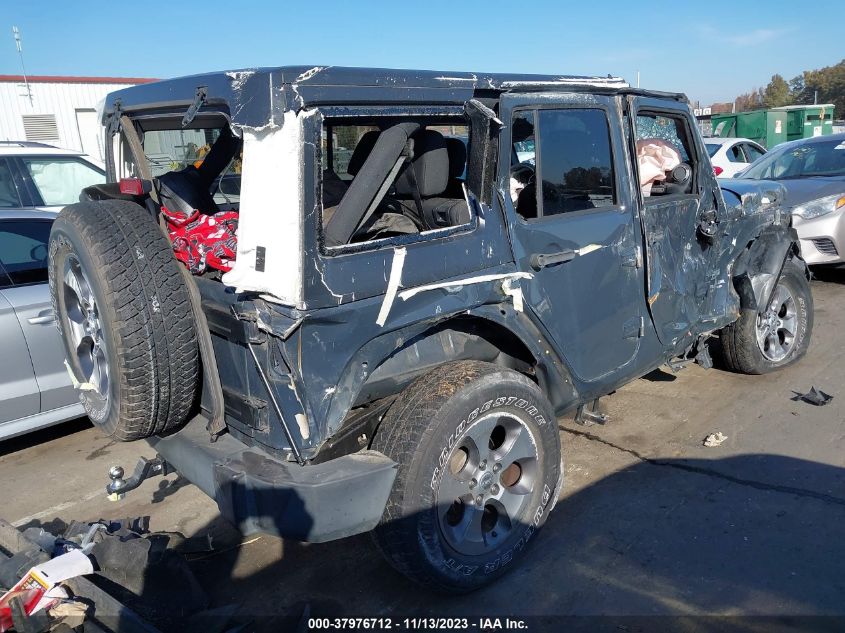 2017 JEEP WRANGLER UNLIMITED SPORT - 1C4BJWDG3HL693981