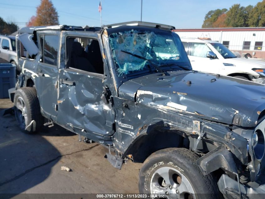 2017 JEEP WRANGLER UNLIMITED SPORT - 1C4BJWDG3HL693981