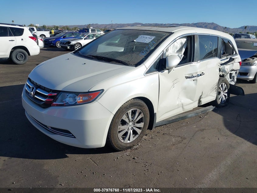 VIN 5FNRL5H68HB010812 2017 HONDA ODYSSEY EX-L