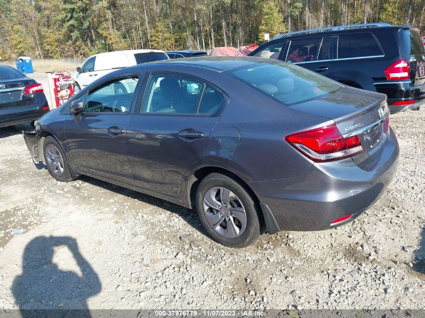 2015 HONDA CIVIC LX - 19XFB2F53FE020875