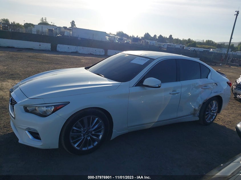 VIN JN1EV7AP7KM543095 2019 INFINITI Q50 3.0T LUXE
