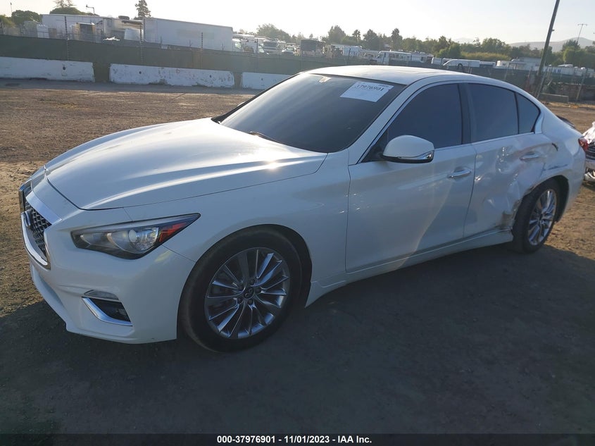 VIN JN1EV7AP7KM543095 2019 INFINITI Q50 3.0T LUXE