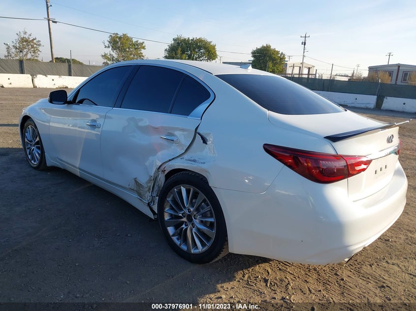 VIN JN1EV7AP7KM543095 2019 INFINITI Q50 3.0T LUXE
