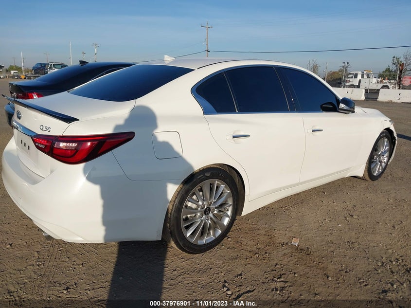 VIN JN1EV7AP7KM543095 2019 INFINITI Q50 3.0T LUXE