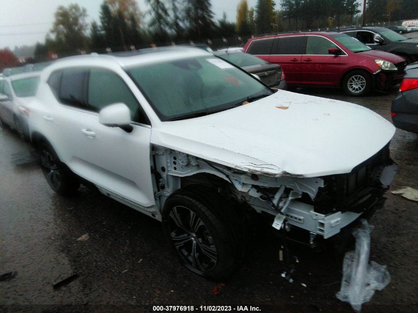 YV4162UL0N2722385 VOLVO XC40 T5 INSCRIPTION 2022