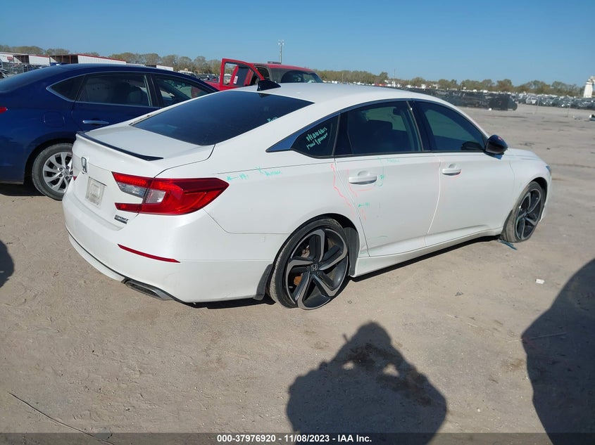 VIN 1HGCV1F45MA093159 2021 HONDA ACCORD SPORT SE