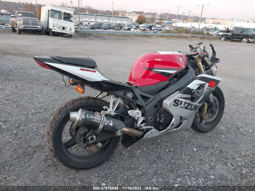2004 SUZUKI GSX-R750 K - JS1GR7JA642103741
