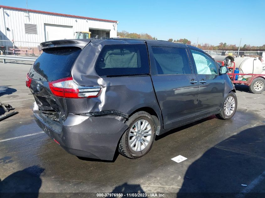 2015 TOYOTA SIENNA XLE 8 PASSENGER - 5TDYK3DC6FS598894